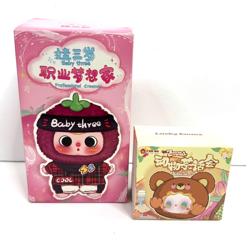 BABY THREE Professional Dreamer Peach Dancer NEW With FREE Lucky Emma
